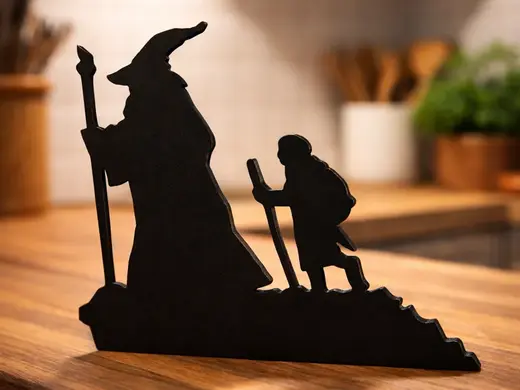 Hobbit figurine/wallart - Lord of the Rings