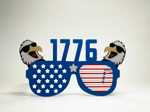 4th July - Declaration of Independence Glasses