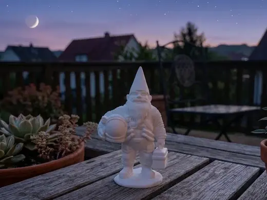 Astronauten - Gartenzwerg