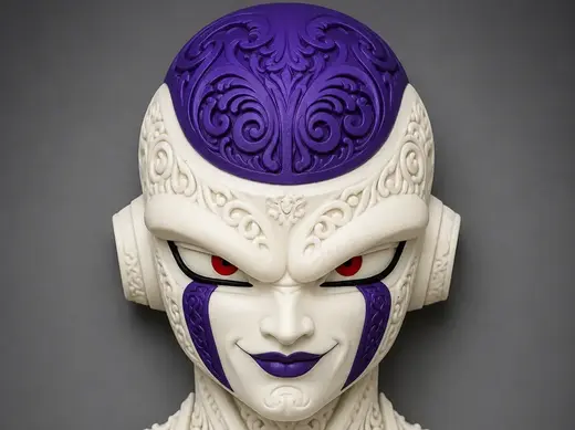 Máscara decorativa Freezer Fan Art