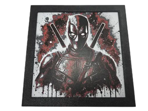 Deadpool Hueforge