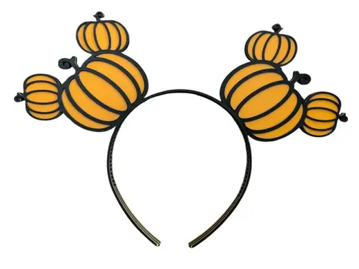 Pumpkin Mickey Headband Ears