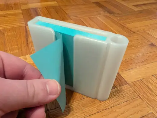 Magnetic Fridge Post-it ZNote Dispenser Parametric