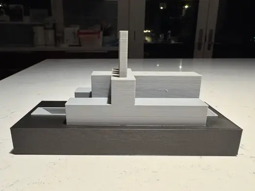 The Margaret Lee Van Buren Center (The Brutalist)
