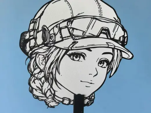 三角洲蝶扇子 蝶