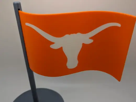 University of Texas Longhorns Flag / Plate