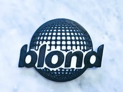 Frank Ocean's Blond pin / badge