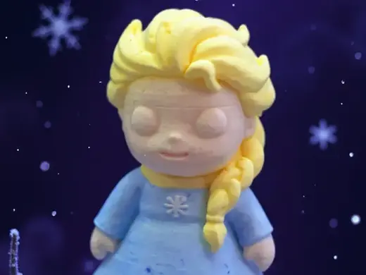 Chibi Style Frozen Elsa