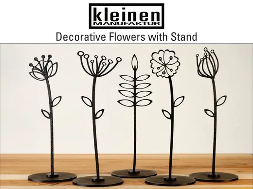 Deko Blumen mit Aufsteller o. für Vase Deco Flower