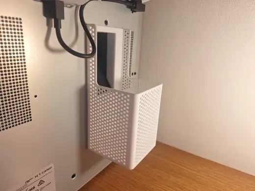 Poop bucket for X1/P1. Magnetless/screwless mount