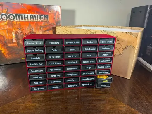 Gloomhaven Monster Cabinet