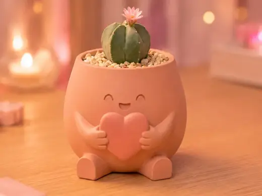 Heart Hug Planter - Cute Decor