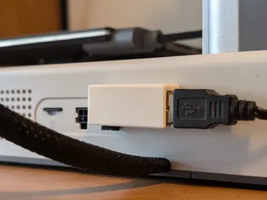 Minimal USB hub for A1/mini using spare AMS port