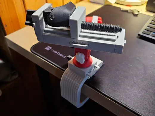 Modular clamp workshop system (clamp, vise & more)