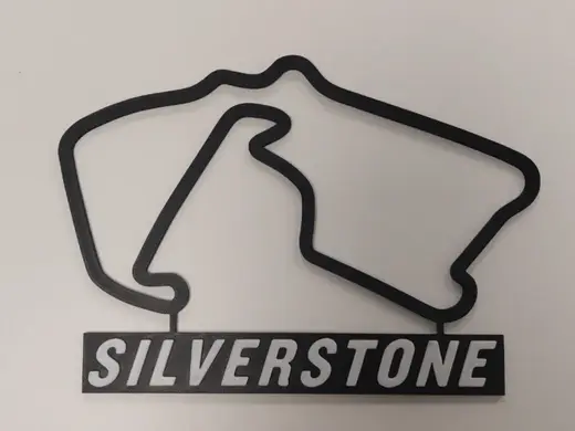Silverstone British Grandprix F1 track layout