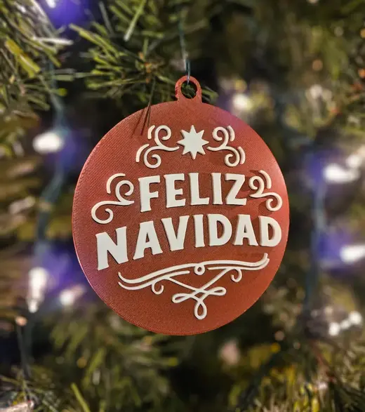 Feliz Navidad - Christmas Ornament
