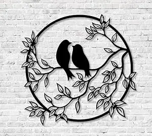 2D art wall decor BIRDS