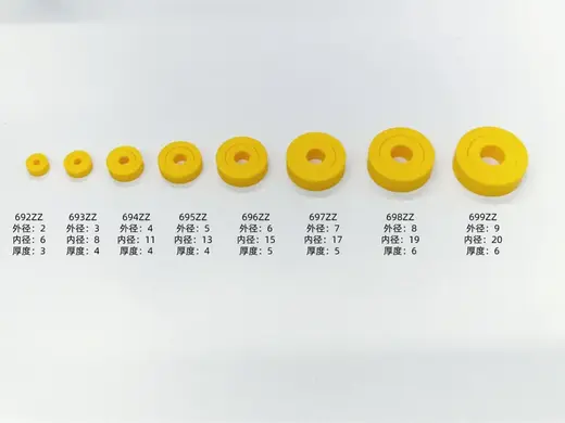 【小尺寸轴承】69系列轴承 692 693 694 695 696 697 698 699zz