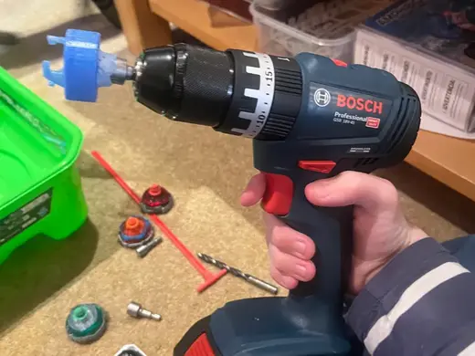 10mm to X Beyblade adapter