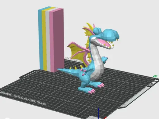 Cute Fantasy Baby Dragon