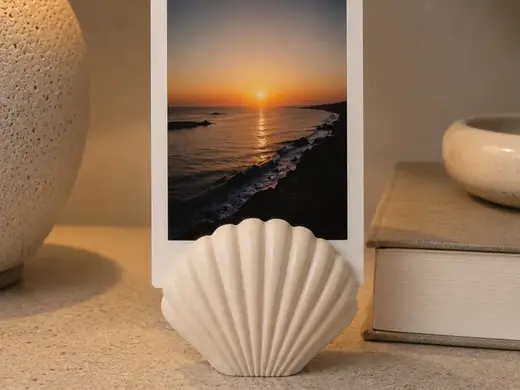 Minimalist Seashell Instax Photo Holder