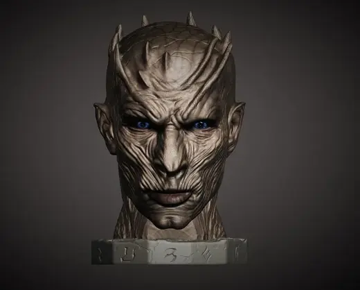 Game of Thrones Night King Headhpone Stand/Holder