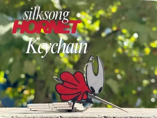Silksong Hornet Keychain
