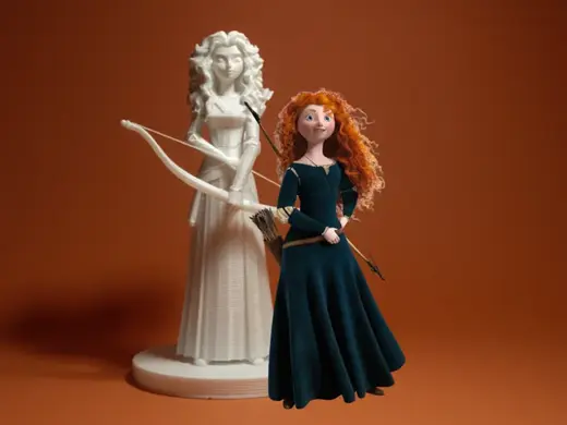 Disney Merida 3D Model – Brave Princess Character