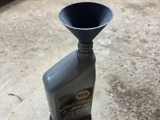Oil Funnel for Quart Jug