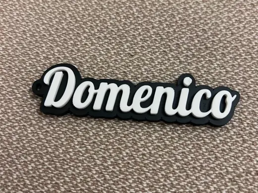 Domenico name keychain