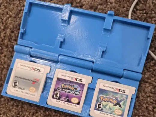 3ds print in place cartridge holder