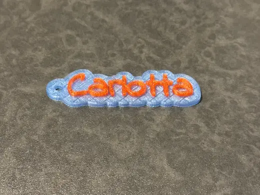 Keychain Carlotta - Portachiavi Carlotta