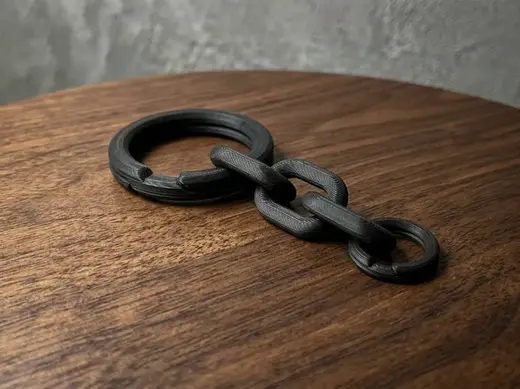 Corrente Com Argola Para Chaveiro Resistente