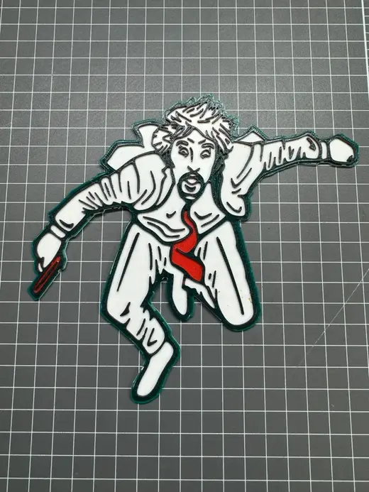 Die Hard-Hans for the top of the Christmas Tree