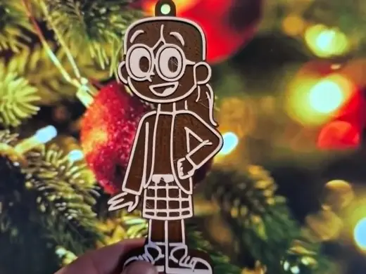 Margo Gru Gingerbread Ornament