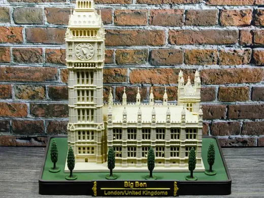 Big Ben – 3D-gedrucktes Architektur-Diorama