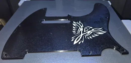 Telecaster 8 hole pickguard with Phoenix