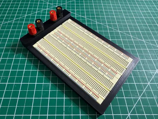 Breadboard Holder for the Jameco Valuepro 830