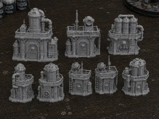 9 buildings for chemical territory necromunda