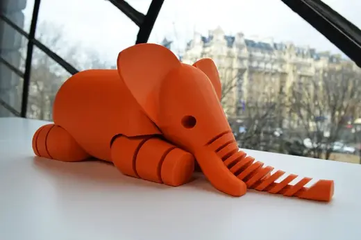 Гибкий слоник, два размера