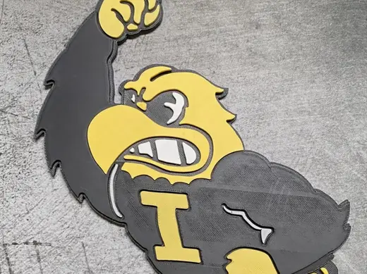 Iowa Hawkeyes Herky