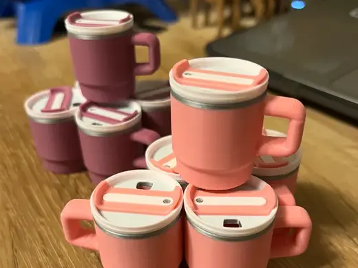 MiniMug Keychain - Basic / Strawless