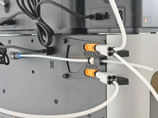 Dual Bambu 4-in-1 PTFE adapter + TPU mount for H2D