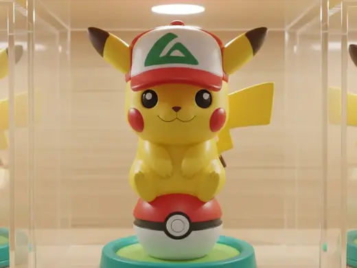 Pikachu On Pokeball