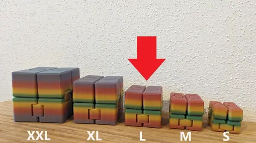 Sturdy Infinity Cube L