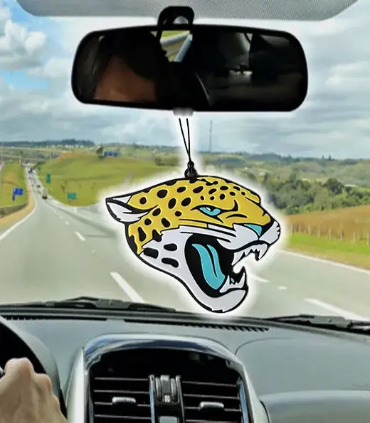 Jacksonville Jaguars Car Rearview Mirror Ornament