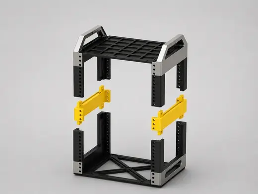 Labrax 1U Structural Rail Connector (Heavy Duty)