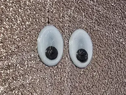 Googley eyes for toilet sheep