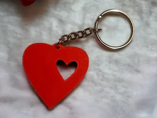 Ciondolo cuore nel cuore