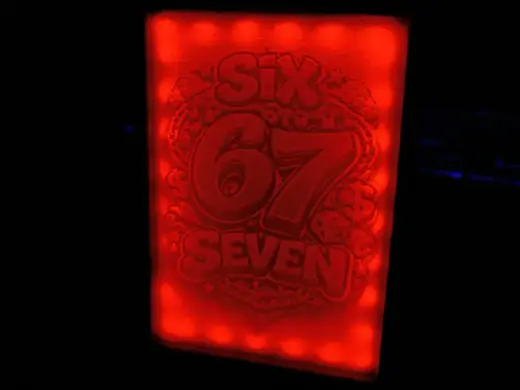 six seven lithopane picture